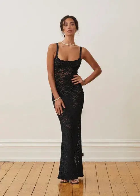 Arcina Ori Margot Dress Black Size S /Au 8 photo 2
