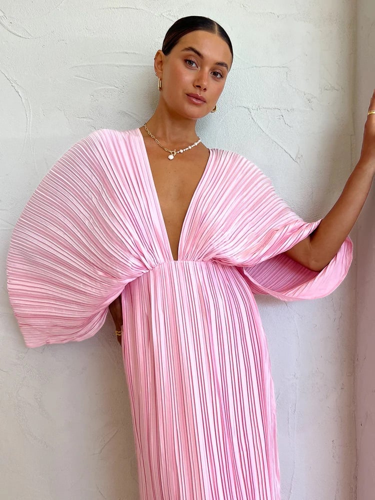 Sonya Gianna Dress - Dusty Rose photo 2