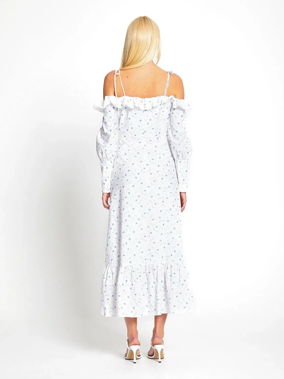 Alice McCall Limonata Midi Dress Porcelain Size 10 photo 4