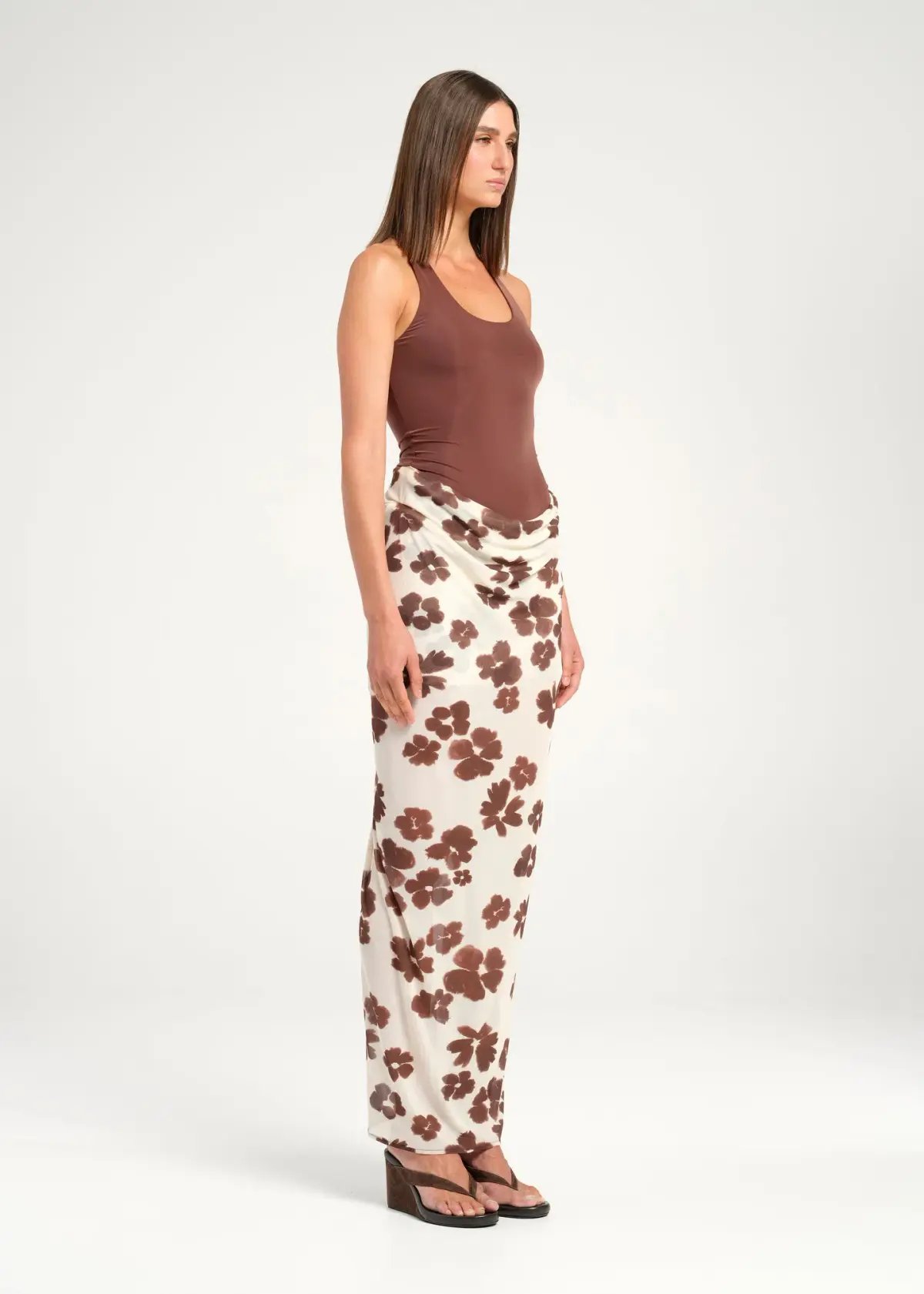Benni Piper Maxi Dress in Coco Blossum Size AU14 photo 3