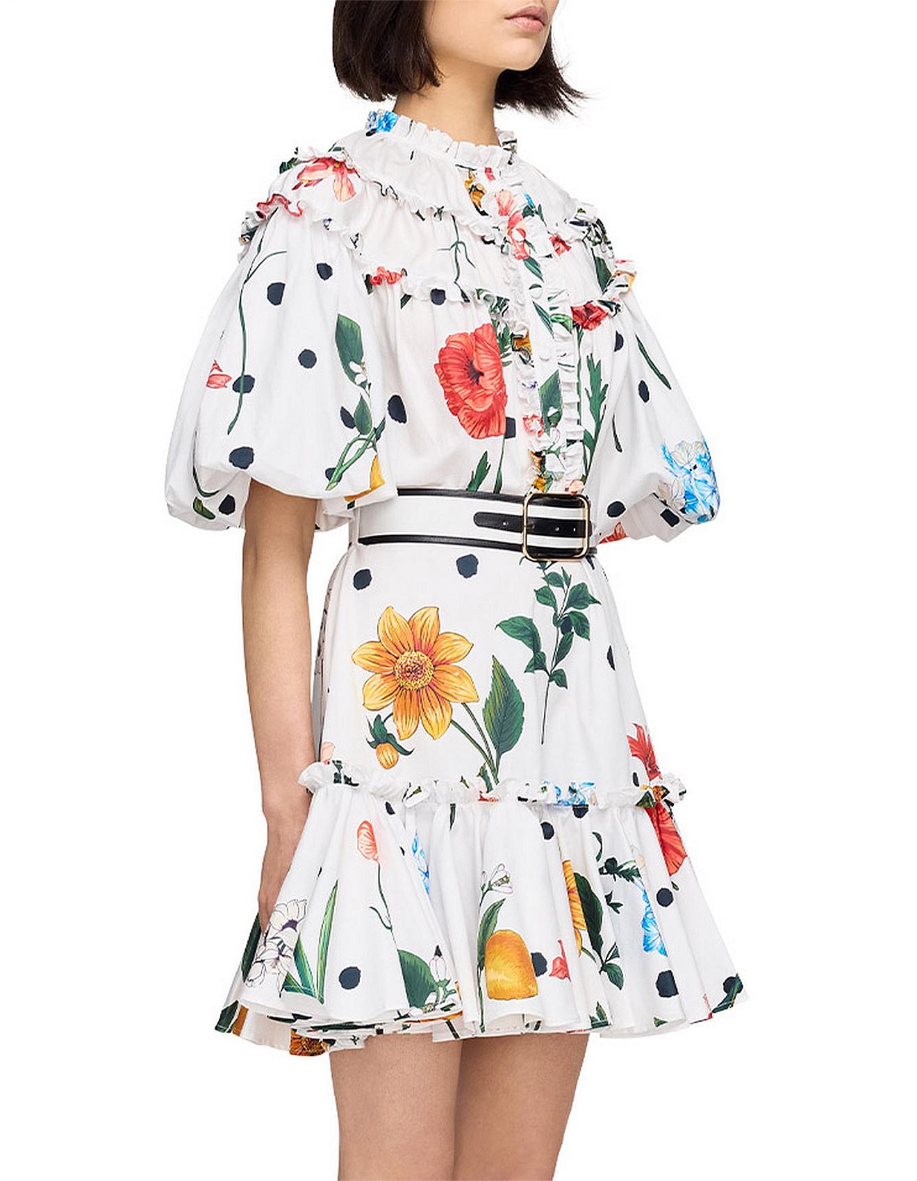 LEO LIN LA FLOR SHORT DRESS photo 3