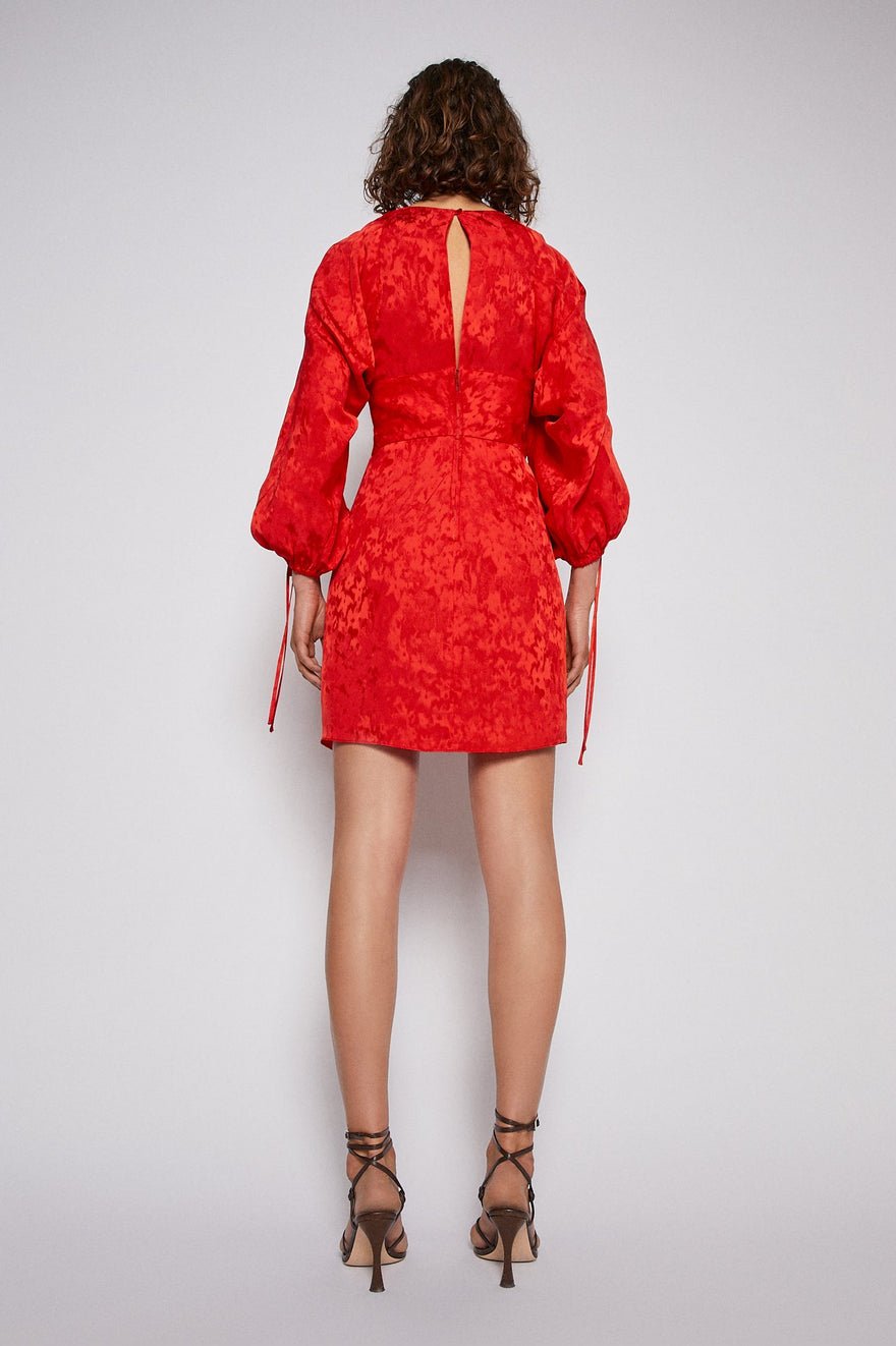 Scanlan Theodore Draped Mini Dress photo 2