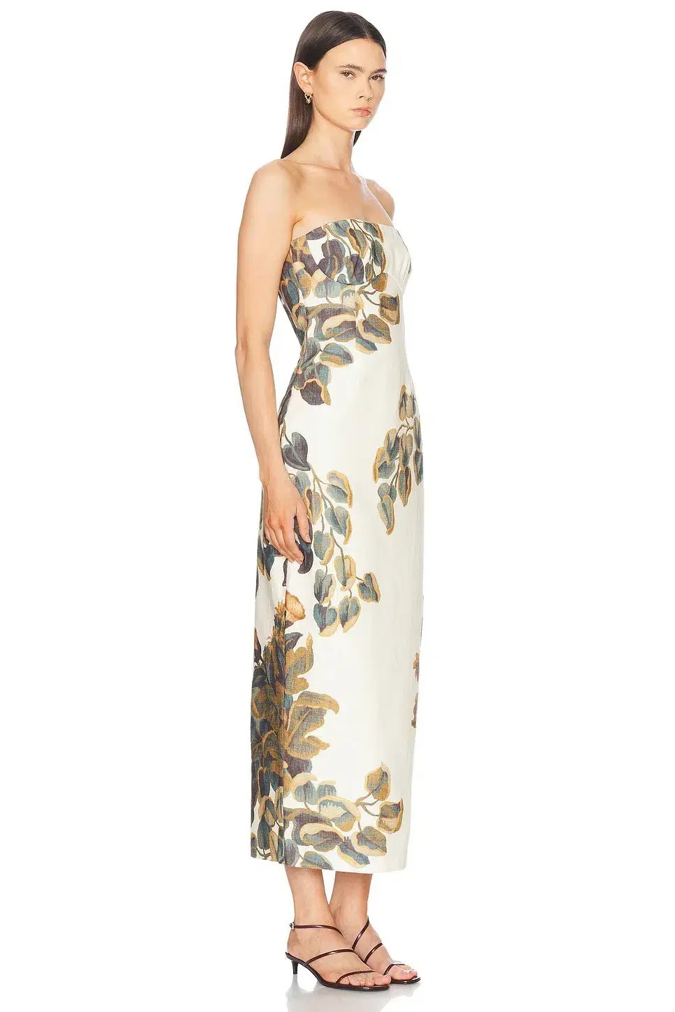 SIR Evalita Column Dress Midi Pine Valley Size AU 10 photo 2