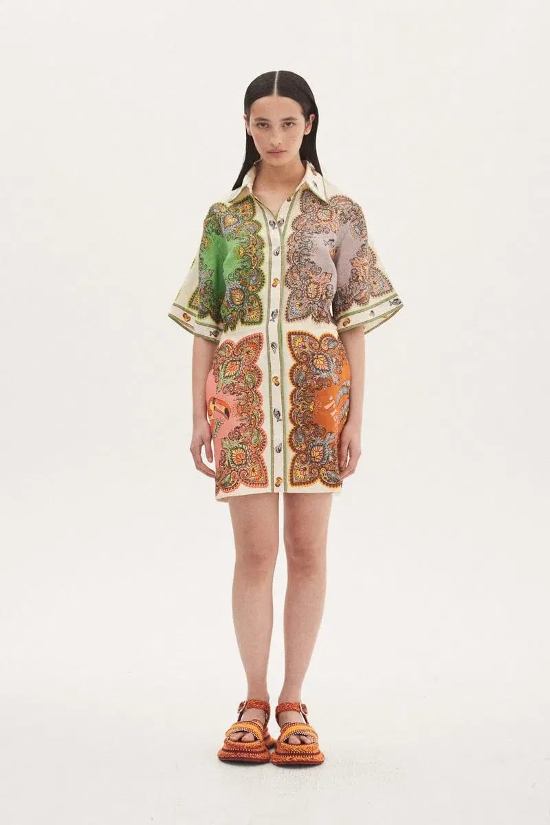 Alemais Trippy Troppo Mini Dress Multi Size XS / Au 6 photo 2