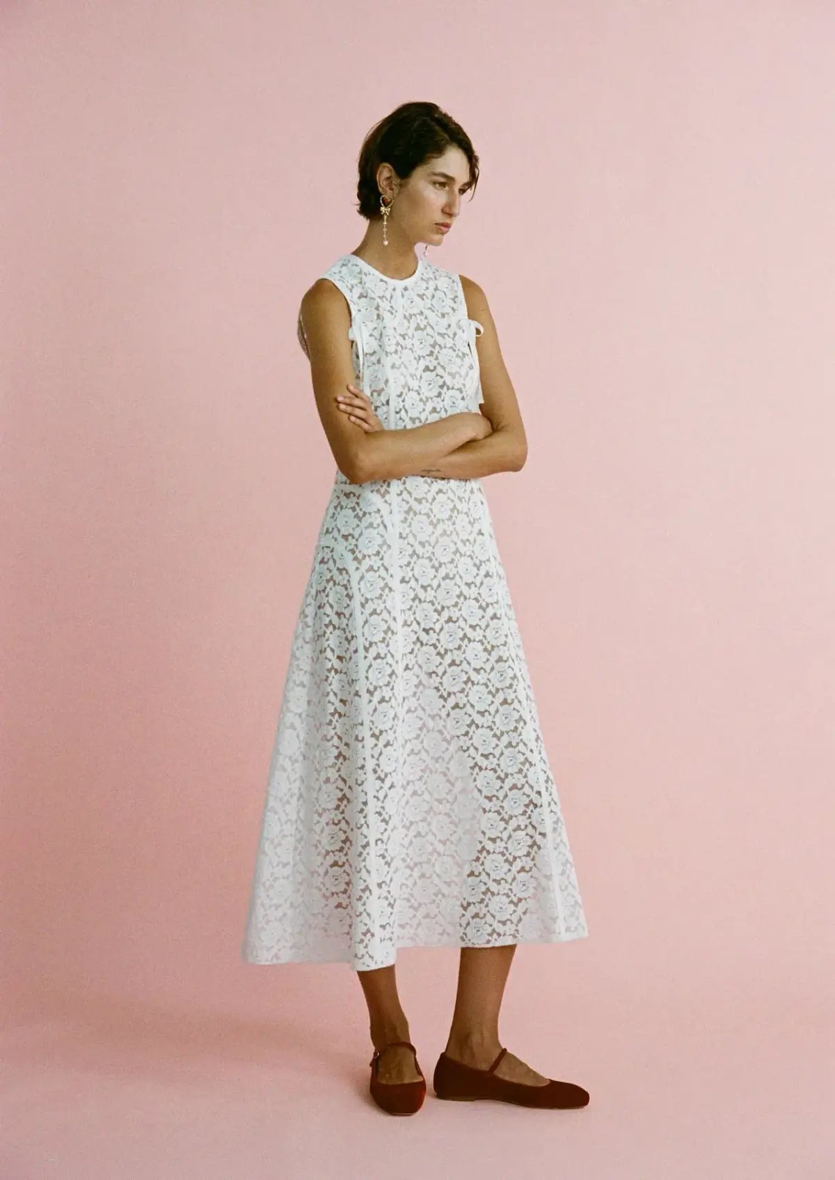 Lovaan Audrey Dress White Size 12 photo 4