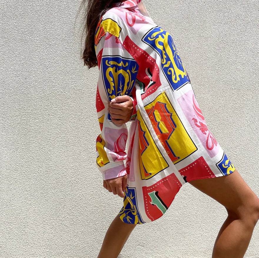 Something Very Special "BLSP" Oversized Shirt Dress photo 2