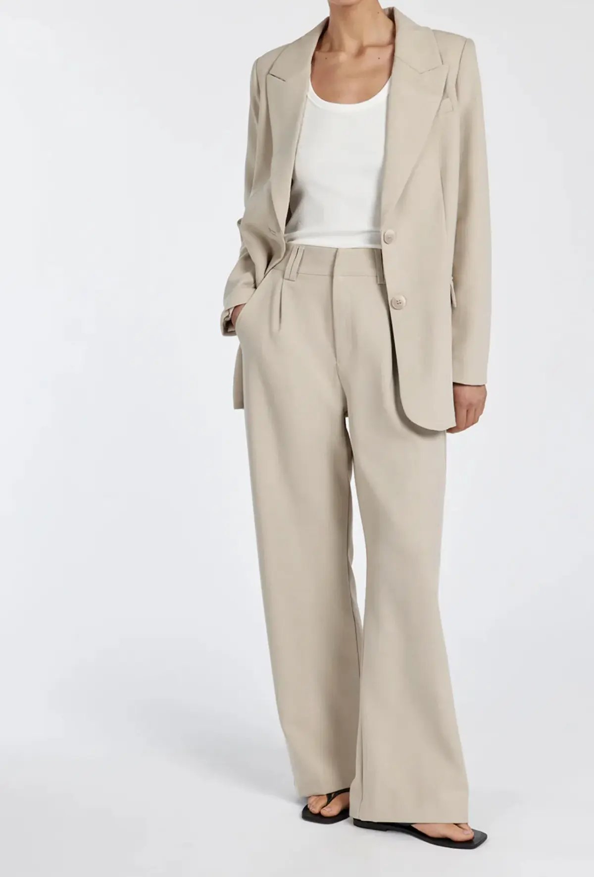 Dissh Celine Longline Vest & Pants Set in Pebble Size 12 photo 3