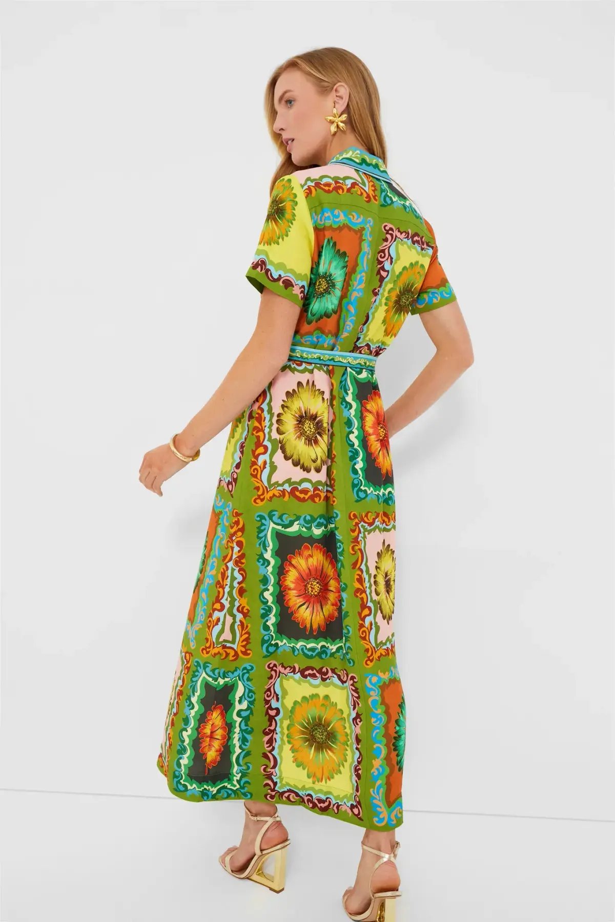 Alemais Disco Daisy Shirtdress Multi Size 8 photo 4