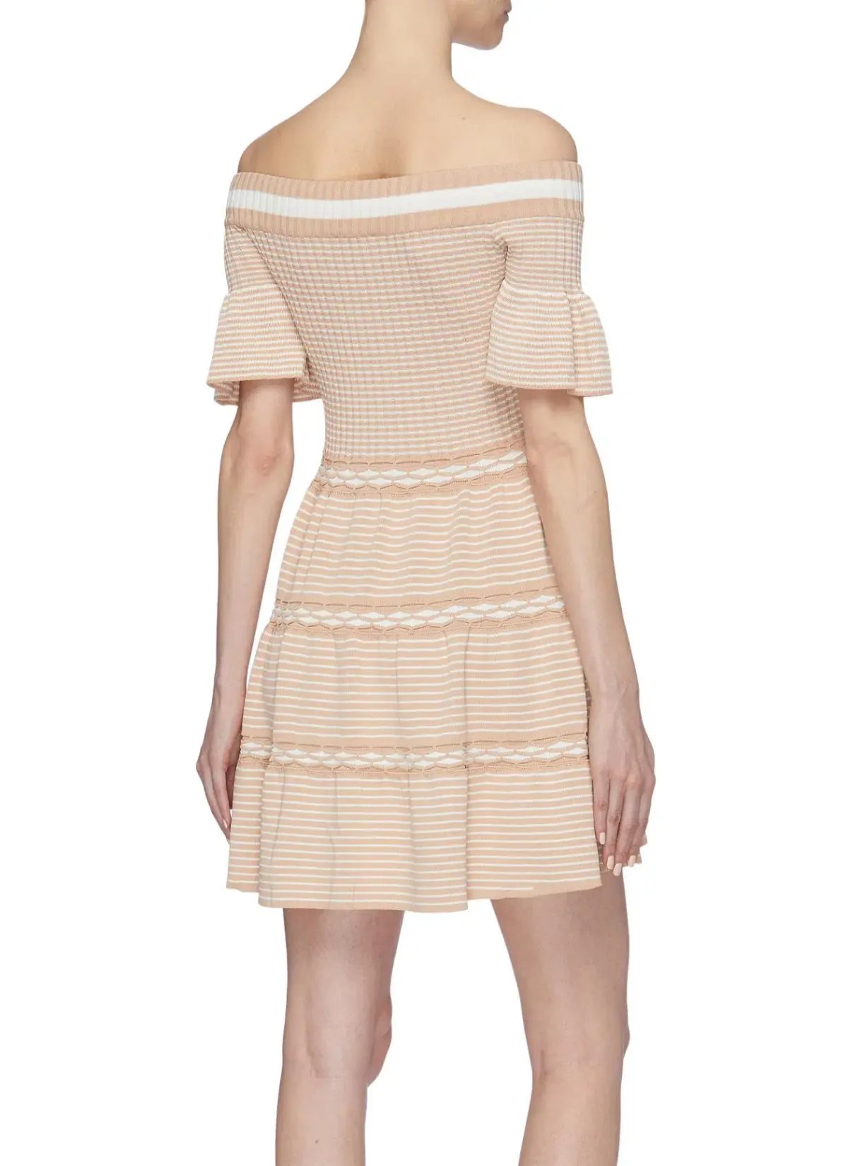 Alice Mccall Don’t Forget About Me Knit Dress Nude Size 10 photo 3