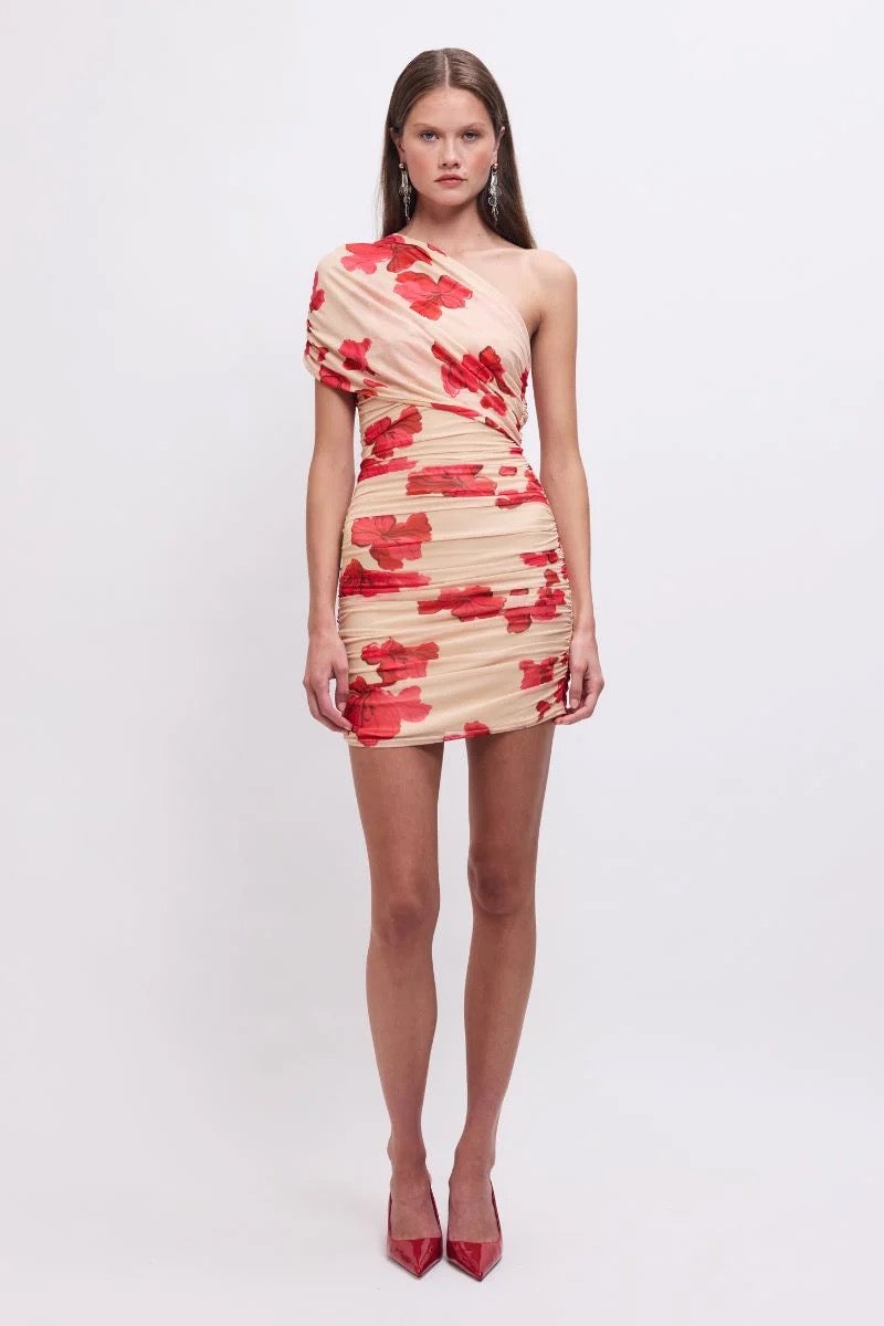 Suboo Suzie Mesh Mini Dress - Floral photo 3