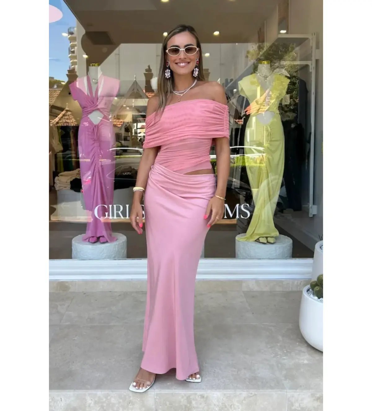 Benni Candy Nico Off Shoulder Maxi Size AU 6 photo 2