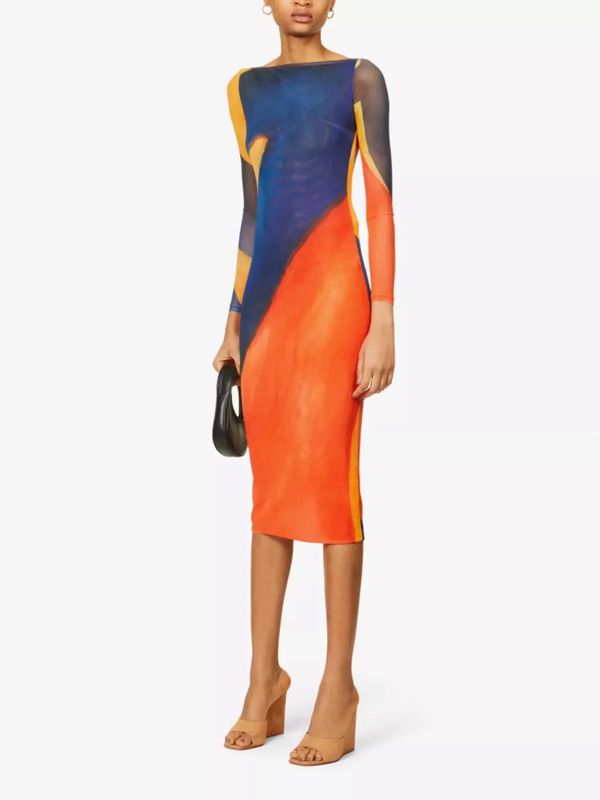 Farai London Alamea Midi Dress Multi Size M / AU 10 photo 4