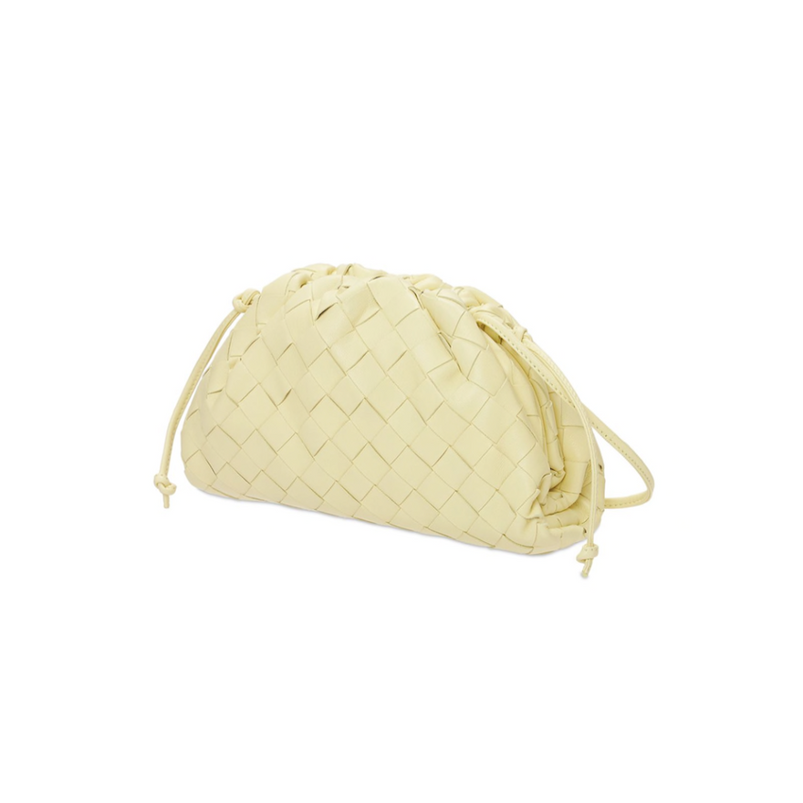 Bottega Veneta Mini Woven Clutch (butter) photo 3