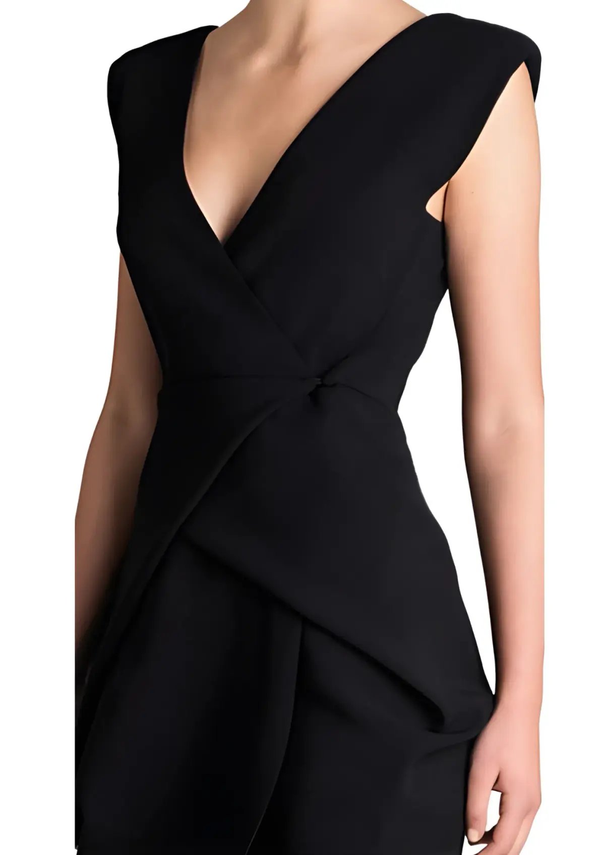 Bianca Spender Cocoon Dress Black Size AU 14 photo 3