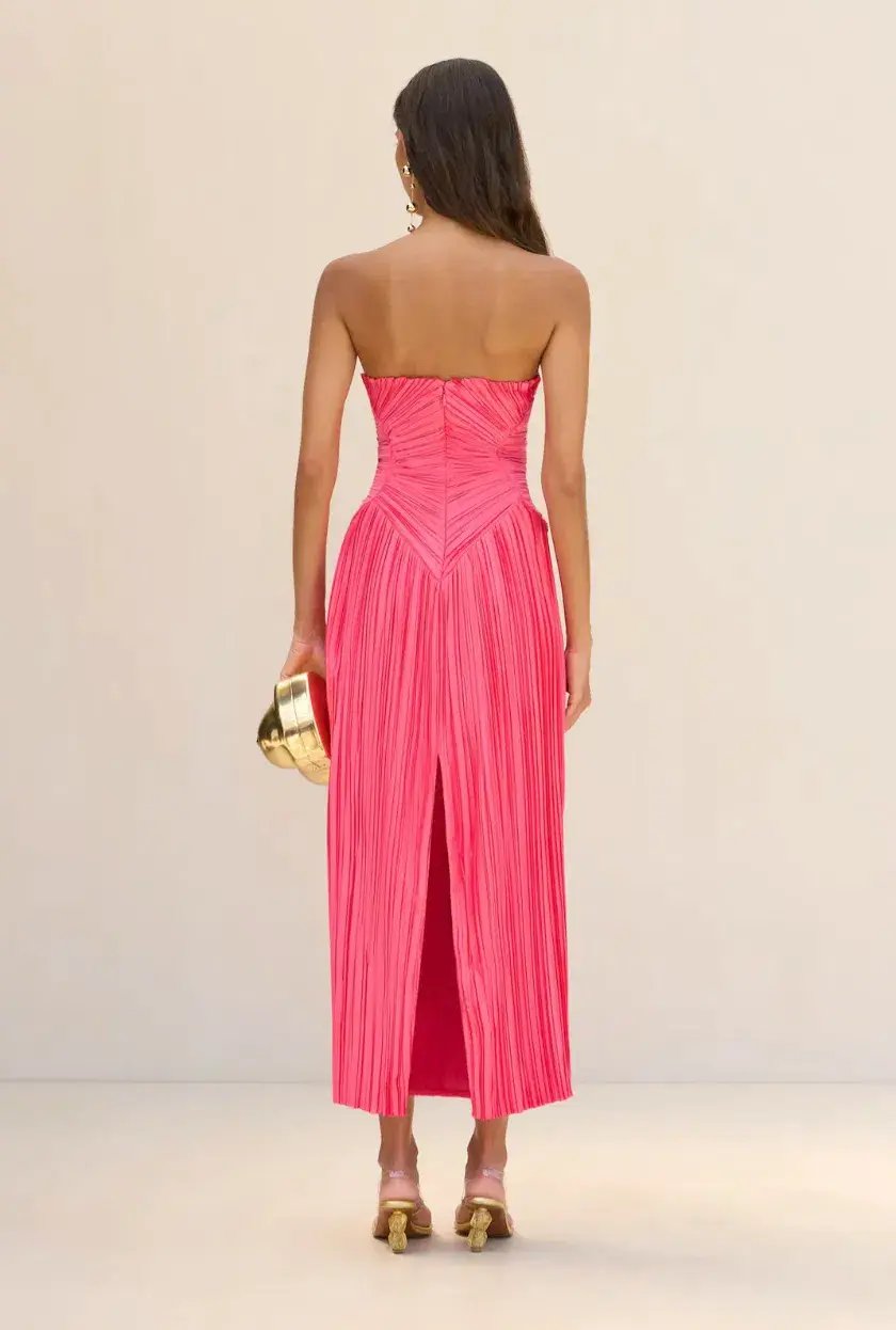 Cult Gaia Ashika Gown Sangria Size AU 8 photo 4
