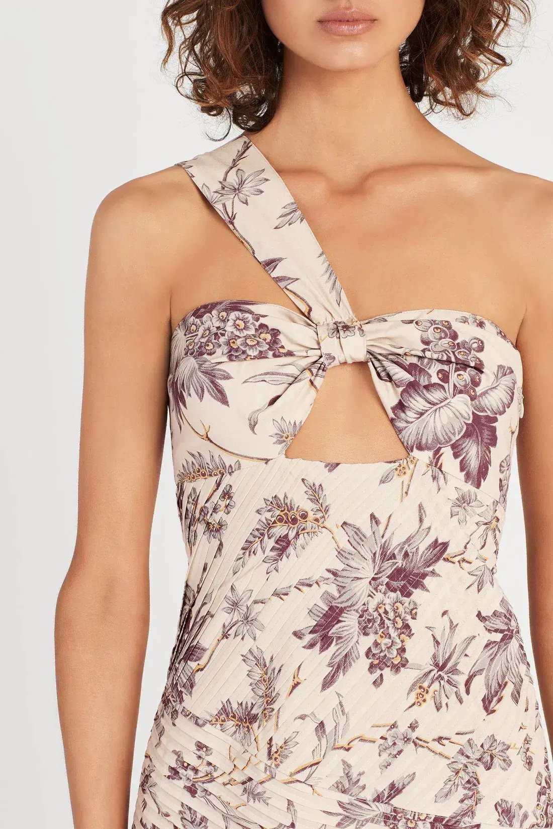 Sir The Label Avery Pleated Mini Dress Floral Print | AU 8 photo 3