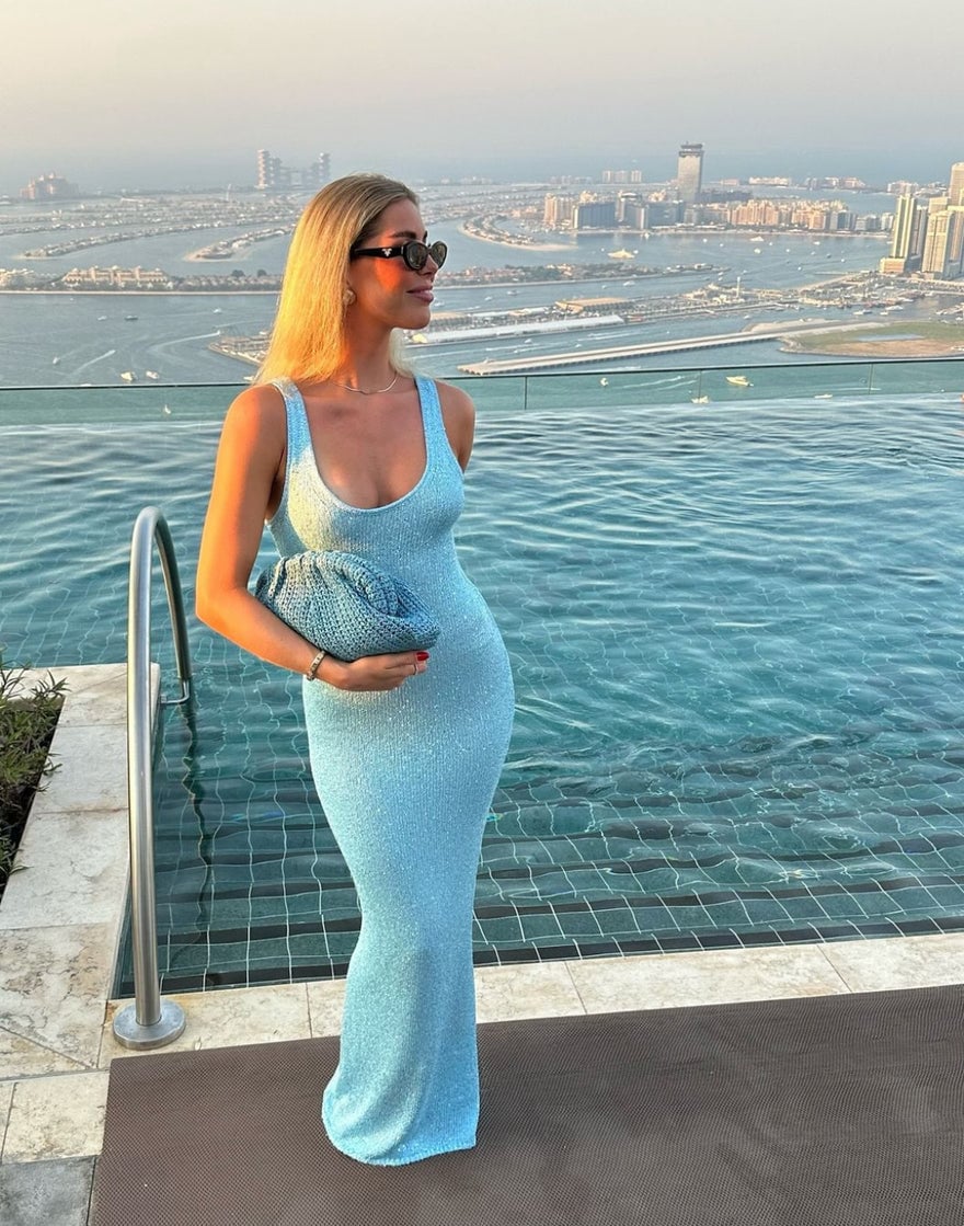 Asta Resort Natalia Dress, Blue photo 2