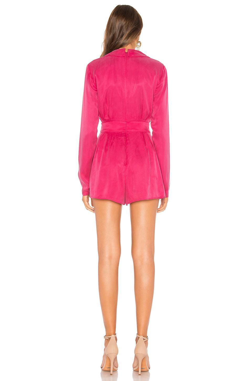 Lovers + Friends Pink Playsuit Size 10 photo 3