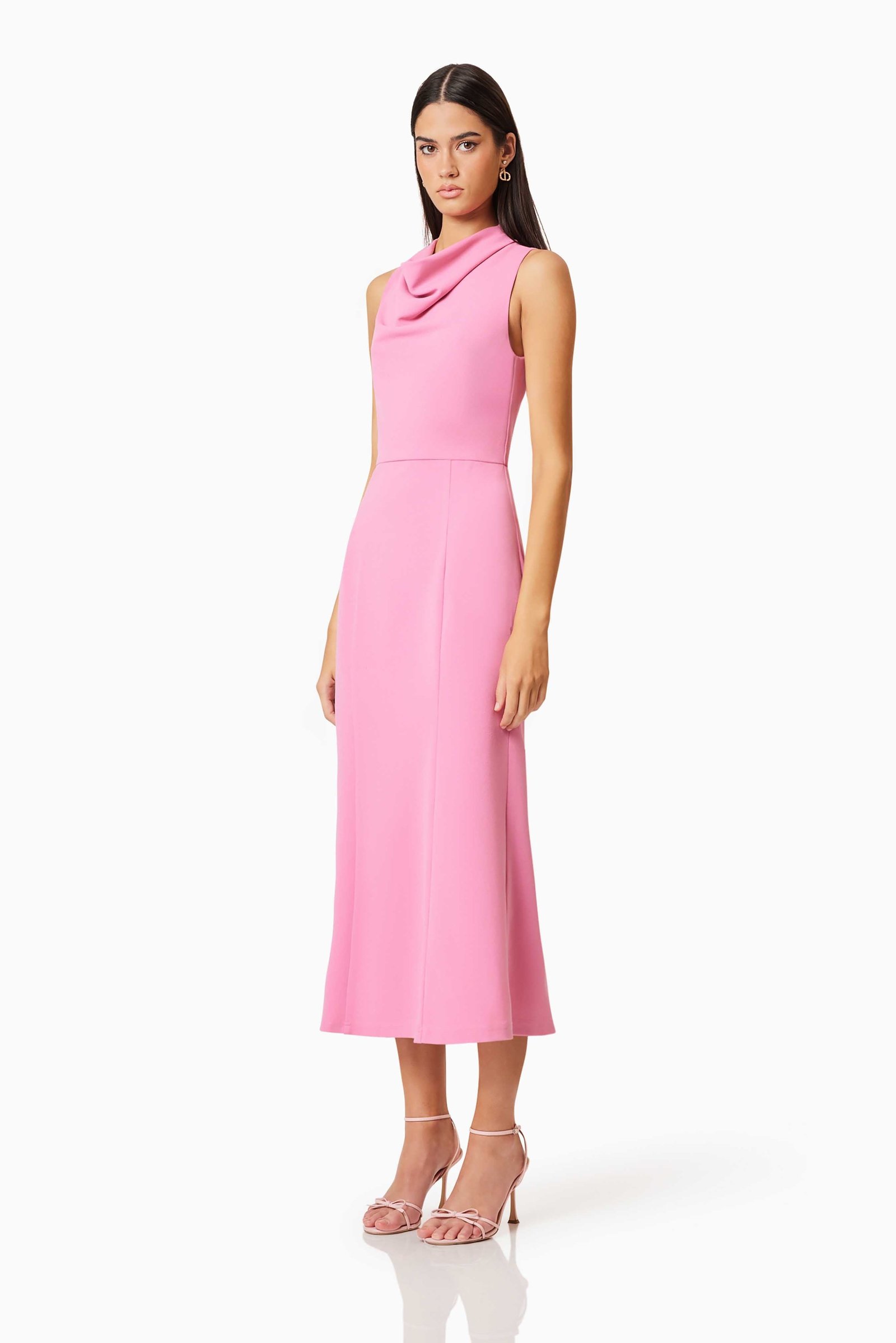 ELLIATT JAMIE MIDI DRESS - PINK photo 3