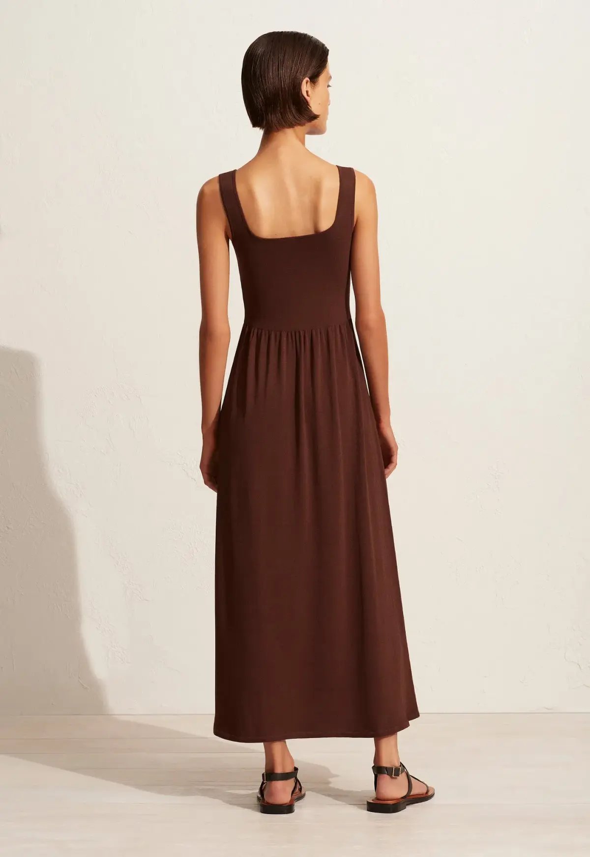 Matteau Classic Knit Dress Brown Size 3 / AU 10 photo 3