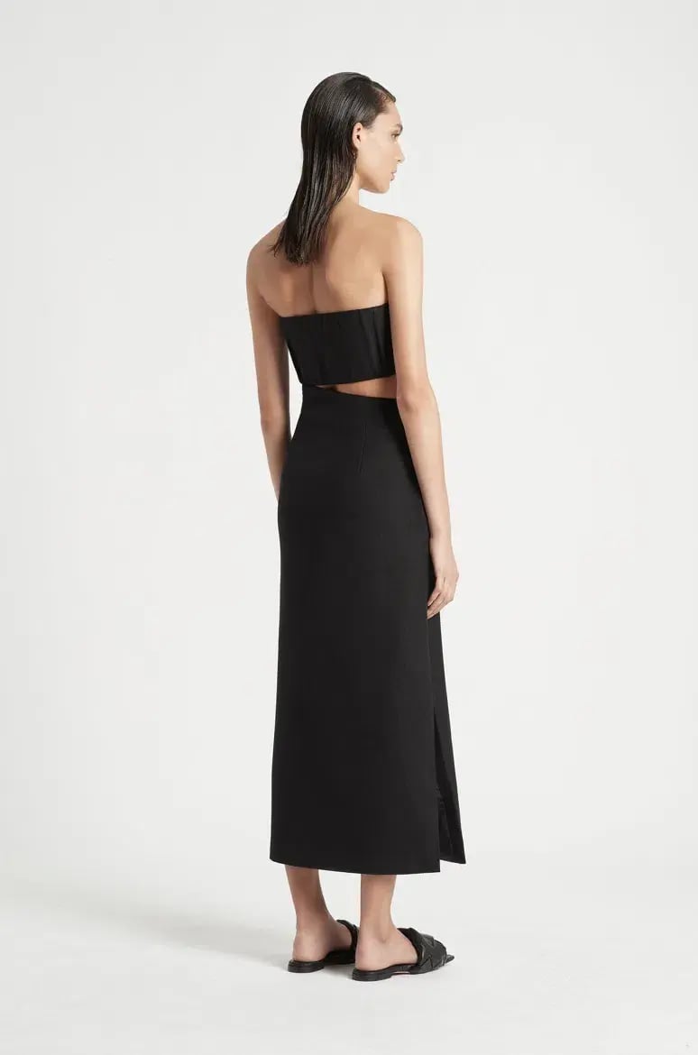 Sir the Label Yves Strapless Dress Black Size 2 / Au 10 photo 2