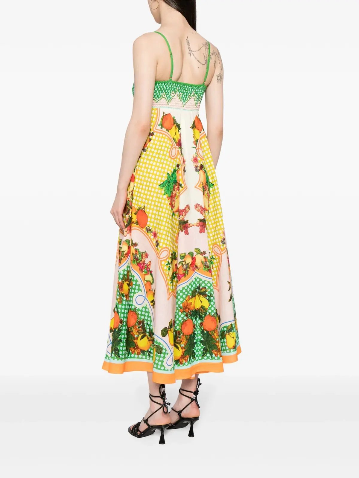 Alemais Lemonis Midi Sundress Multi Size 10 photo 3