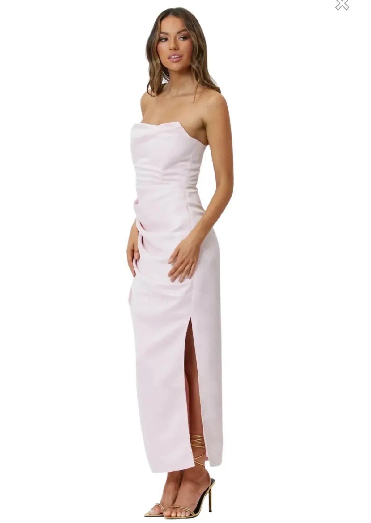 Bianca & Bridgett Evelyn Dress Blush Size 16 photo 3