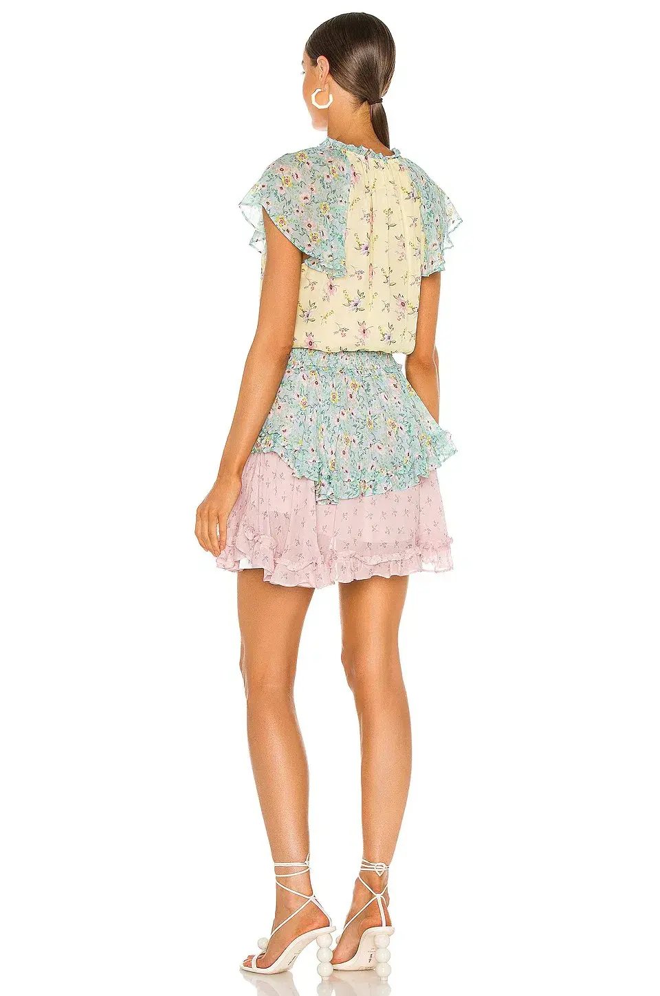 Yumi Kim Milly Dress Multi Floral Size S/AU 10 photo 3