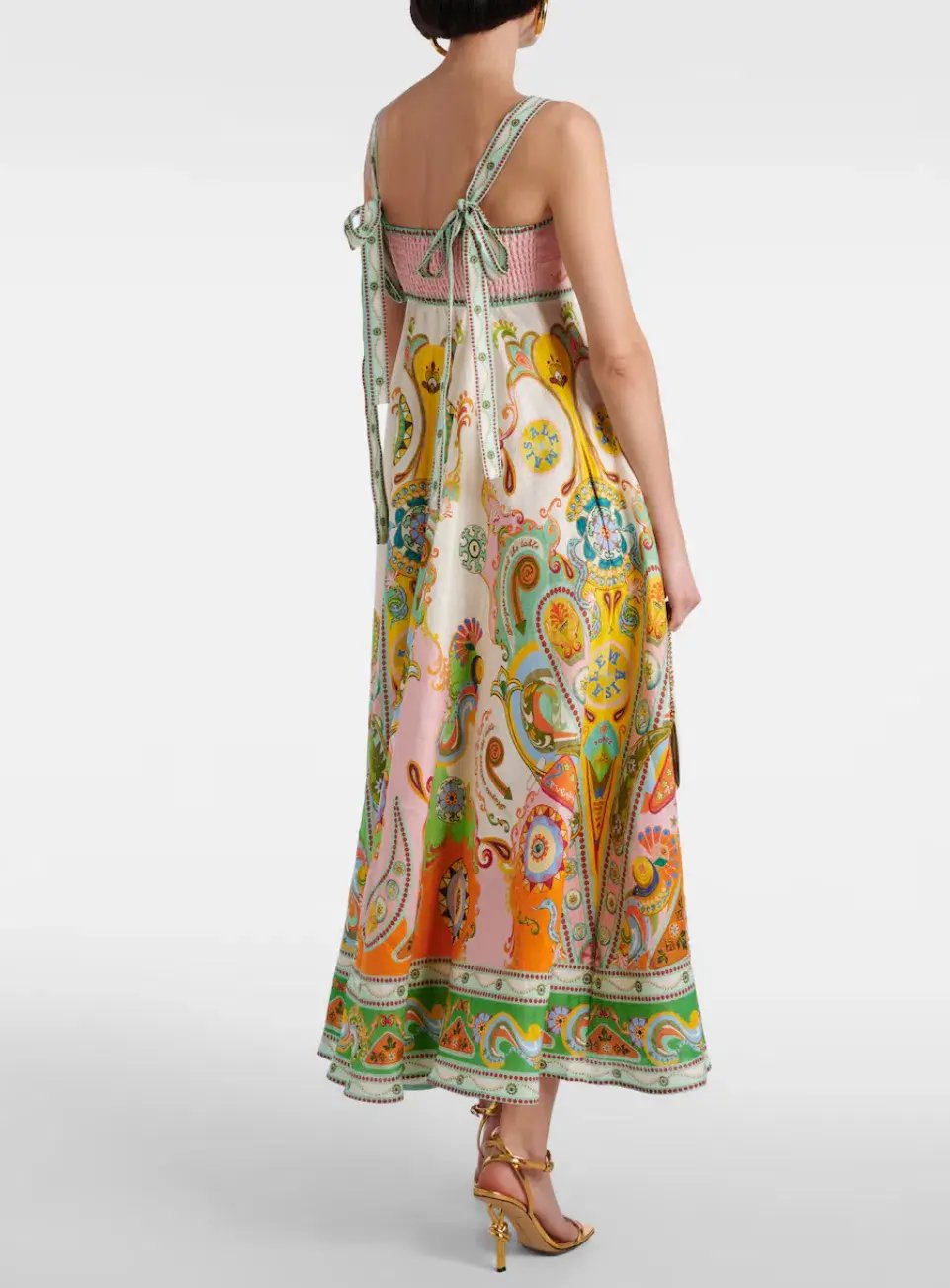 Alemais Pinball Sundress Print Size 14 photo 3