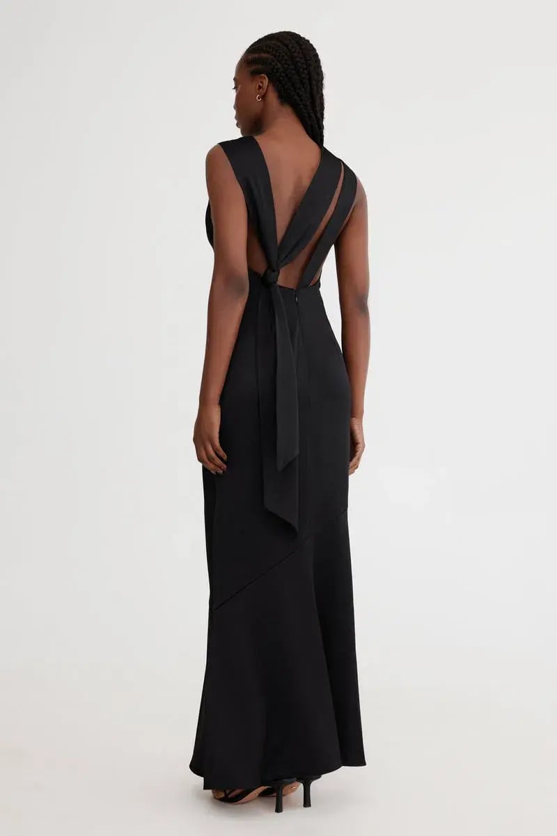 Significant Other Lana Maxi Dress Black Size 12 photo 2