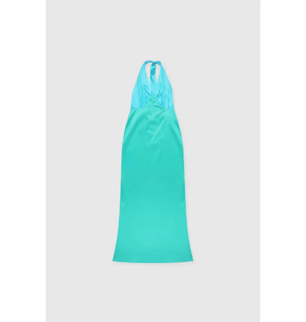 The Wolf Gang Oahu Slip Dress In Aquamarine Size AU 10 photo 5
