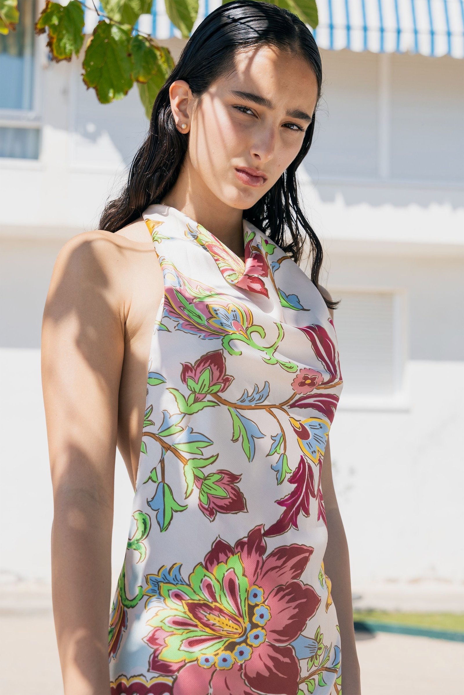ONE FELL SWOOP KRISTINA DRESS - ROMANI SKYLINE photo 5