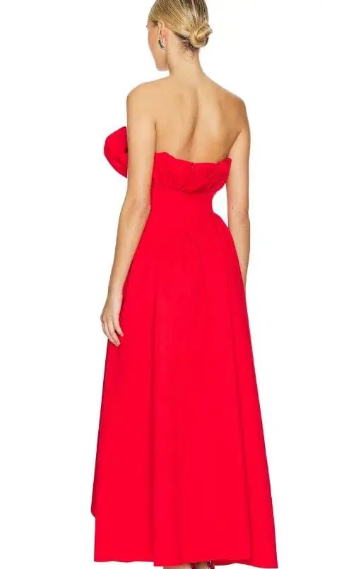 Elliatt Laurel Dress in Red Size L (12) photo 2