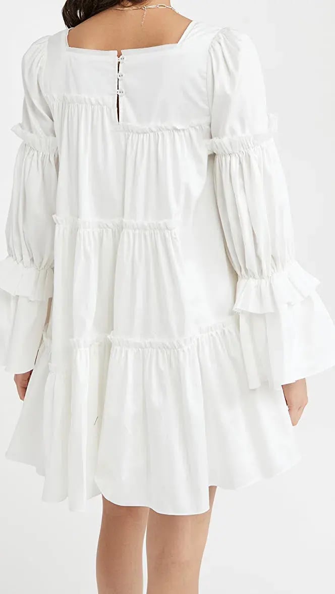 Aje L’espirit Mini Dress White Size 10 photo 2