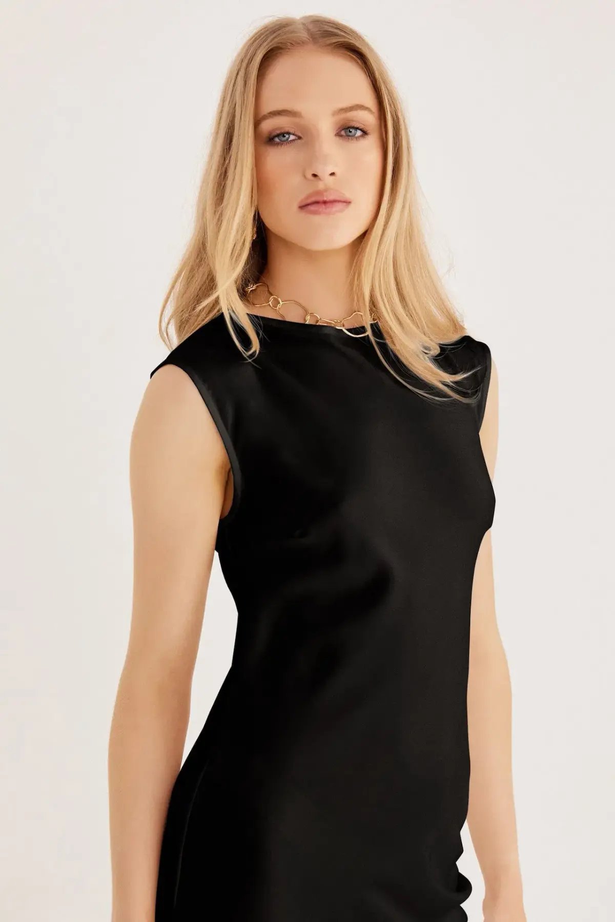 Rumer the Label Kimberly Sheath Maxi Dress Black Size 10 photo 2