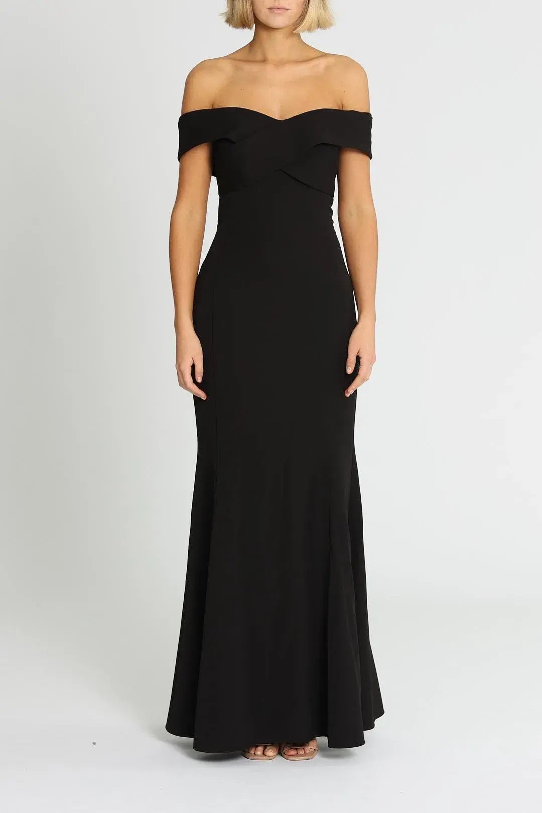 George Jacinta Gown Black Size 12 photo 2
