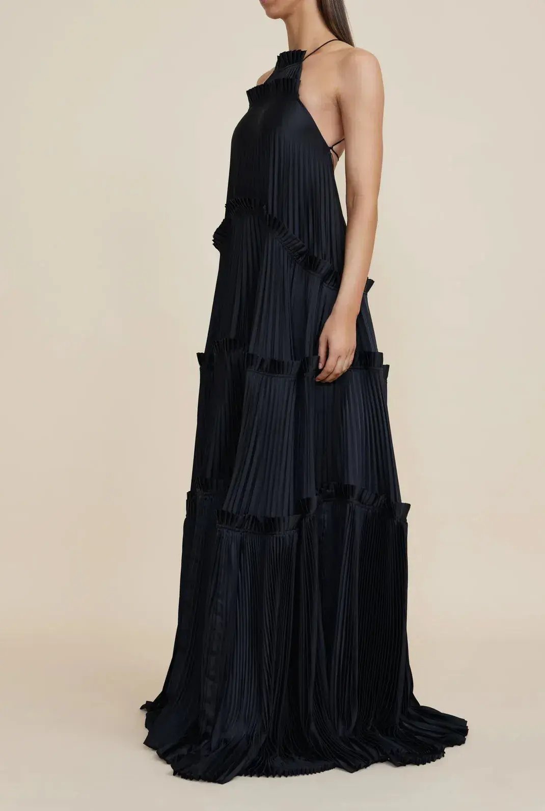 Acler Bassett Gown Black Size 8 photo 2