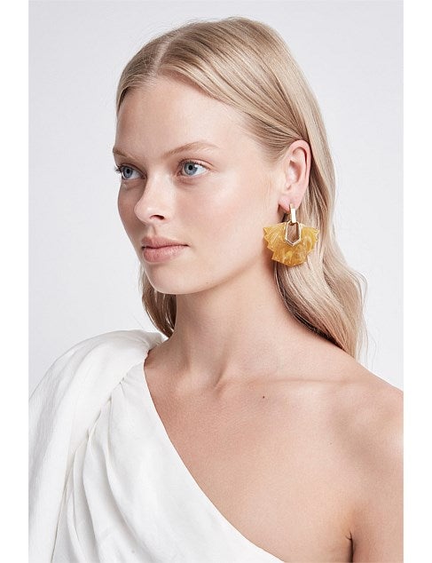 Aje Oak Form Sculptural Earrings photo 2