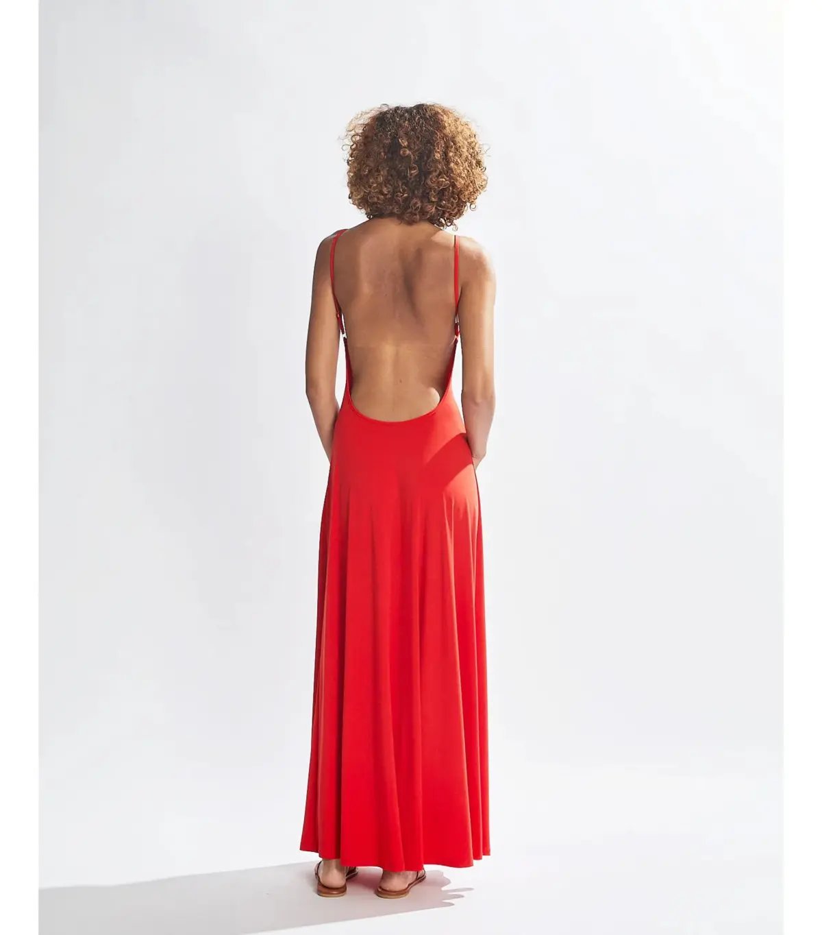 One Mile the Label Sammy Maxi Dress Red Size XS / AU 6 photo 3