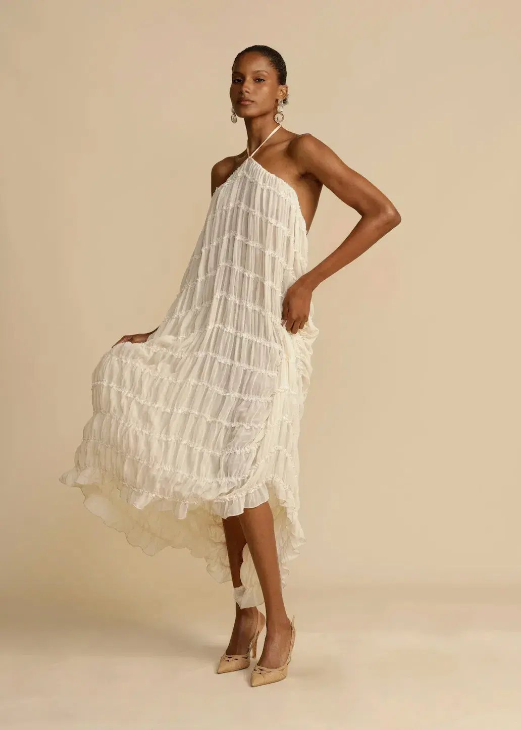 Arcina Ori Juliette Top and Skirt Cream Size S / AU 6-8 photo 8