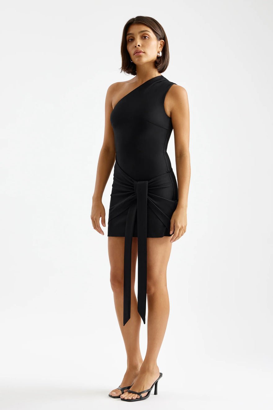 Lexi Shea Mini Dress - Black photo 4