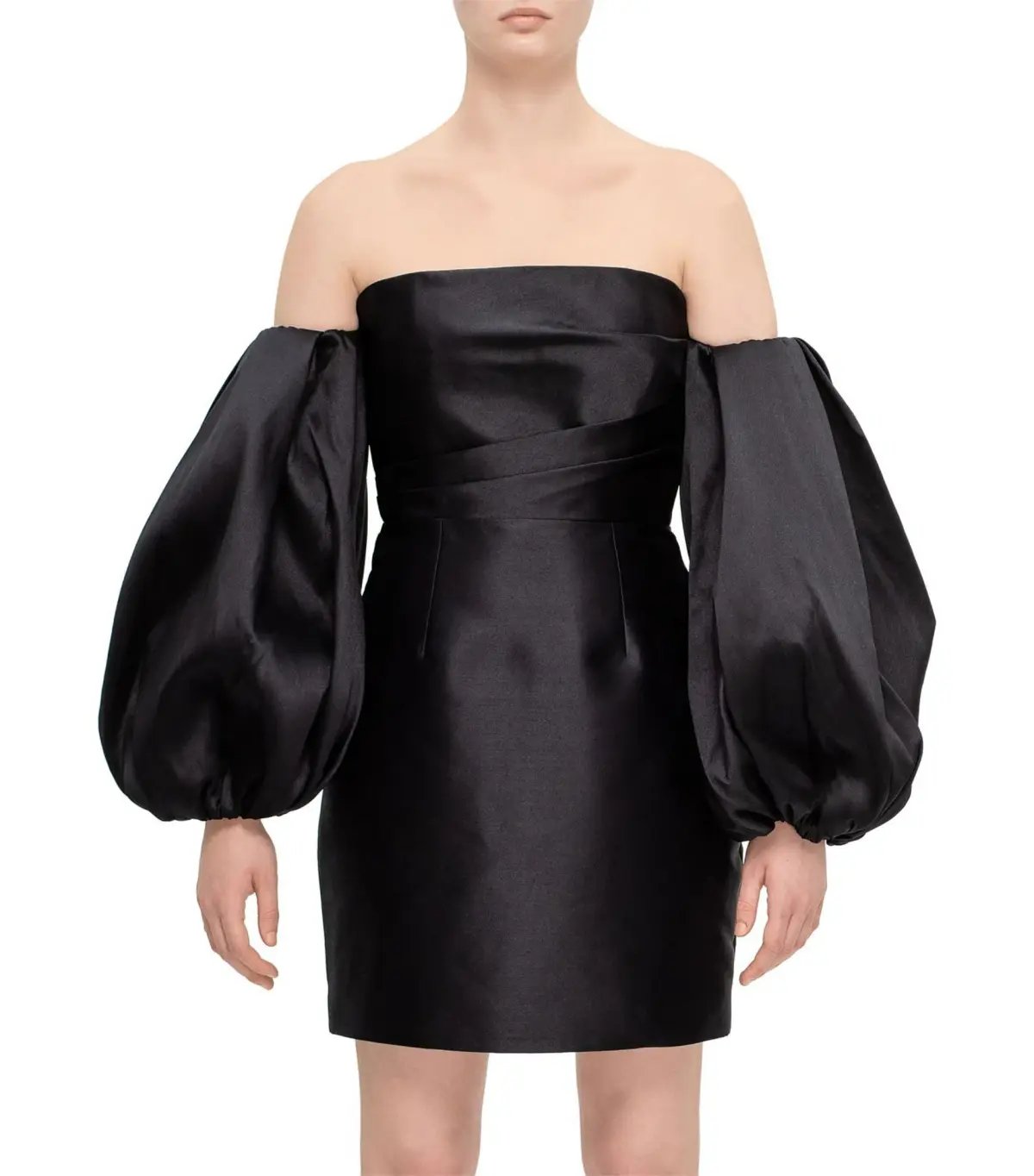 Solace London Bella Mini Dress Black Size AU 10 photo 2