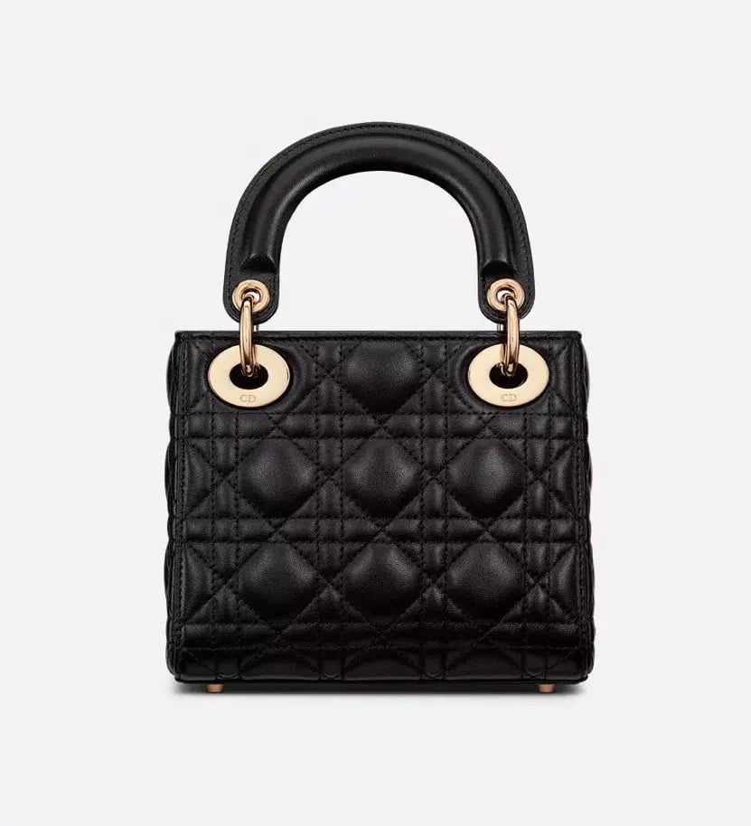 Mini Lady Dior Bag Black Cannage Lambskin photo 4