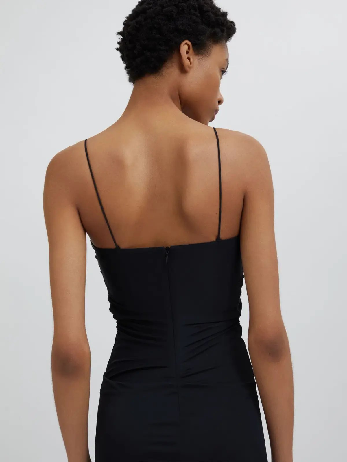 Christopher Esber Molded Venus Dress Black Size 8 photo 2