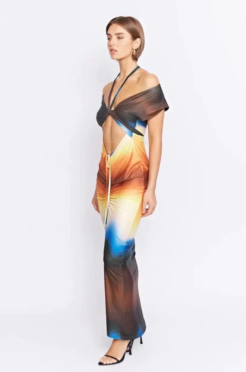Pfeiffer Lexington Midi Dress Earth Size M / AU 10 photo 5