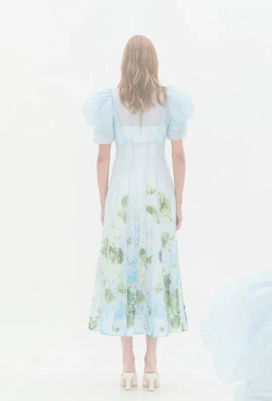 AJE Clementine Midi Dress Size 6 photo 3