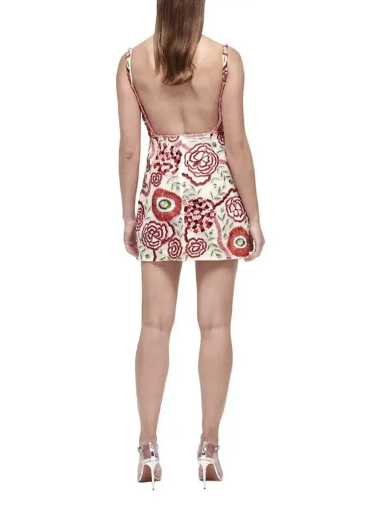 Rachel Gilbert Gigi Mini Dress Multi Size 3 / AU 12 photo 3