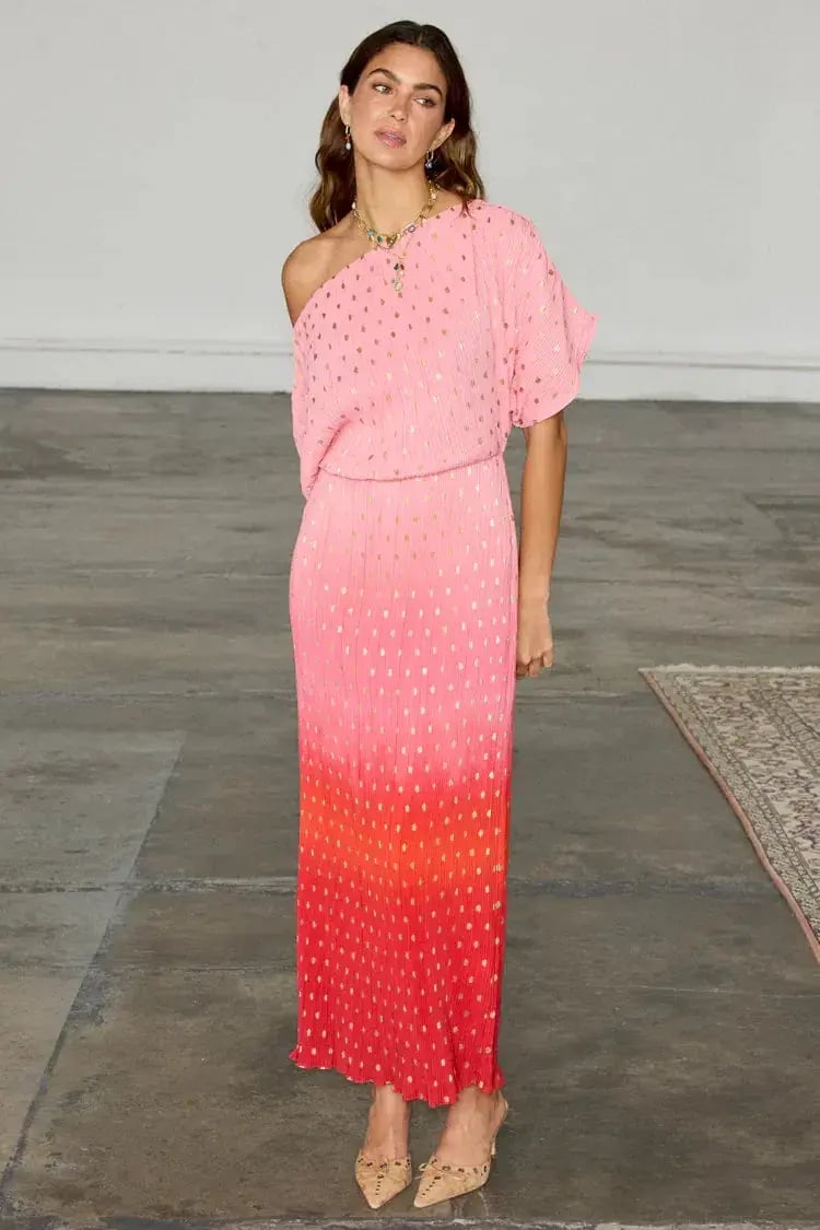 Never Fully Dressed Tilly Maxi Dress in Pink Ombre Size L / AU 14 photo 4