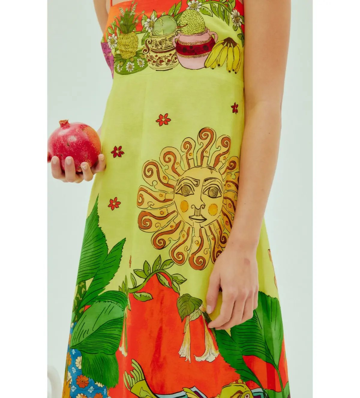 Alemais Tiger Day Dress Multi Size AU 8 photo 2