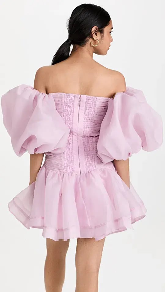 Aje Myriad Cut Out Mini Dress in Lilac Size 4 photo 6